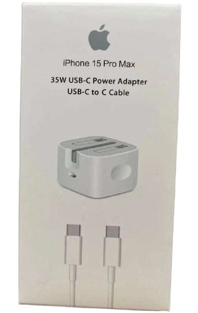 Apple 3 pin charger