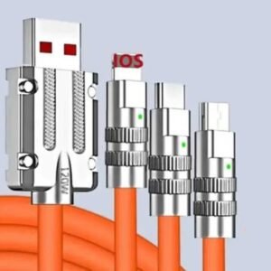 120w 3in1 super fast charging cable