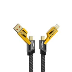 4 in 1 multi USB pd charging cable 27w/65w