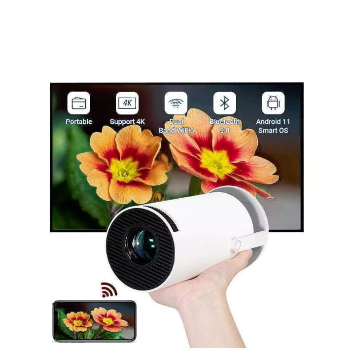 Salange New HY300 Smart Portable Projector