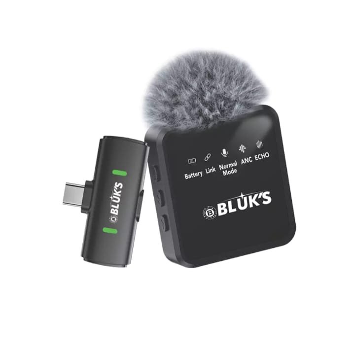Bluks BX 17 Lavaliere Collar Wireless ANC Mic