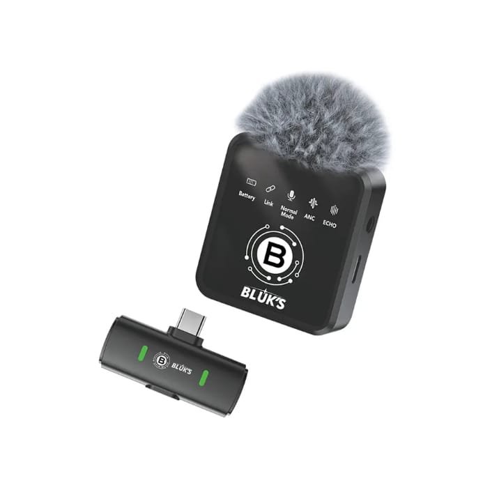 Bluks BX 17 Lavaliere Collar Wireless ANC Mic