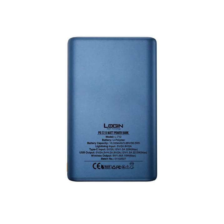 Login Power Bank Magna 10000Mah L 712