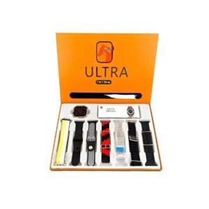 Ultra Watch With 7 Strap Multi Colors
